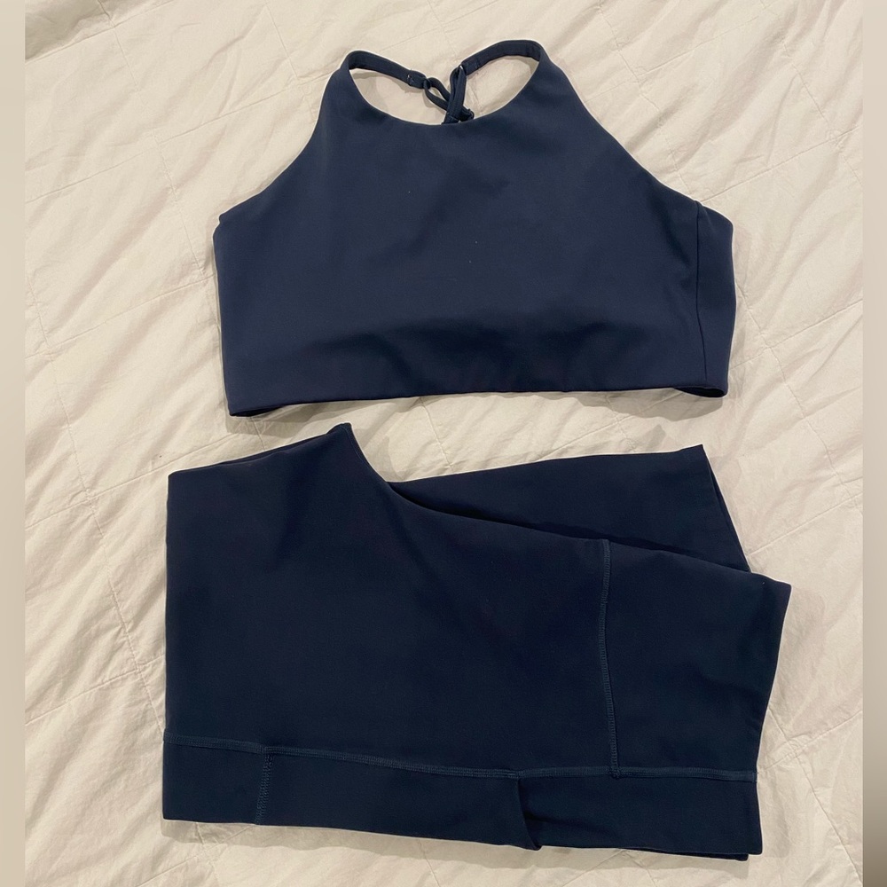 Girlfriend collective XXL bra and legging set